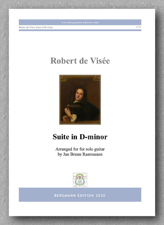 Robert de Visée, Suite in D-minor - preview of the cover