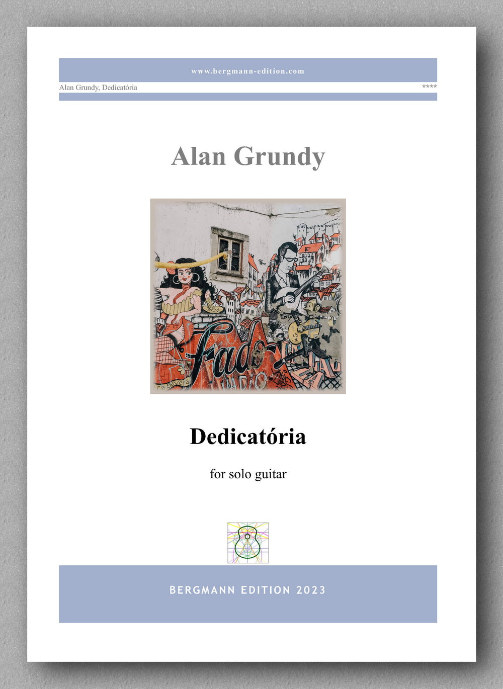 Dedicatória by Alan Grundy - preview of the cover