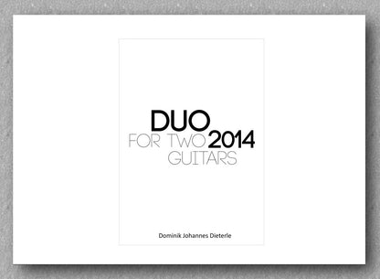 Dominik Johannes Dieterle - Duo for Two guitars, cover