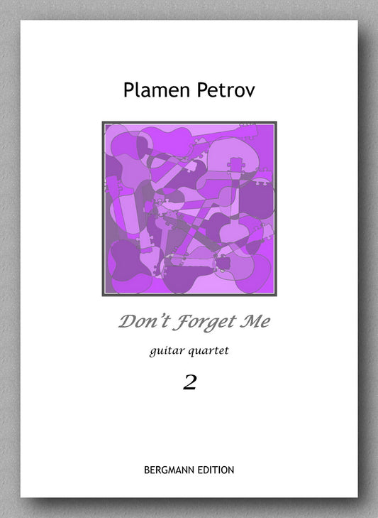 Plamen Petrov, Don't Forget Me - preview of the cover