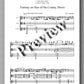 Dumigan, Fantasy on Star of the County Down -music score 1 