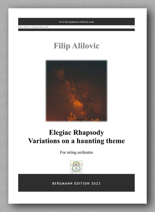 Filip Alilovic, Elegiac Rhapsody - preview of the cover