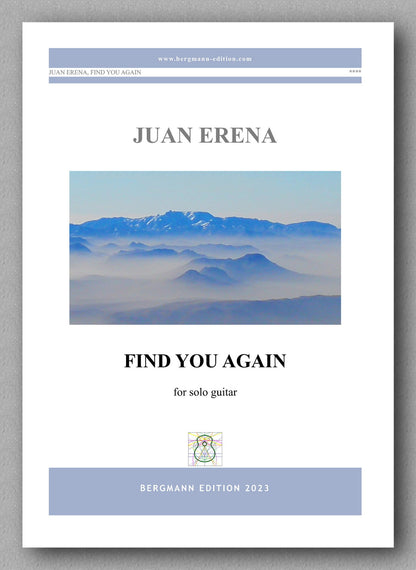 Juan Erena, FIND YOU AGAIN - preview of the cover