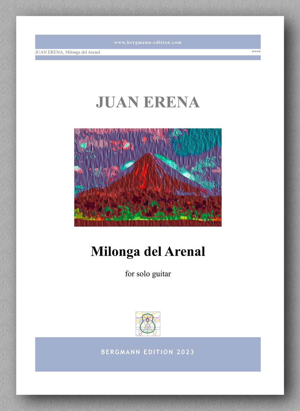 Juan Erena, Milonga del Arenal - preview of the cover