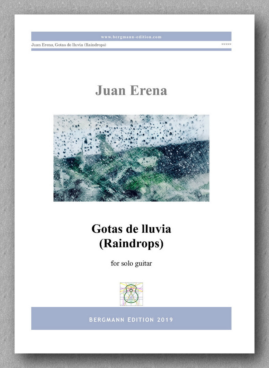 Juan Erena, Gotas de lluvia (Raindrops) - preview of the cover