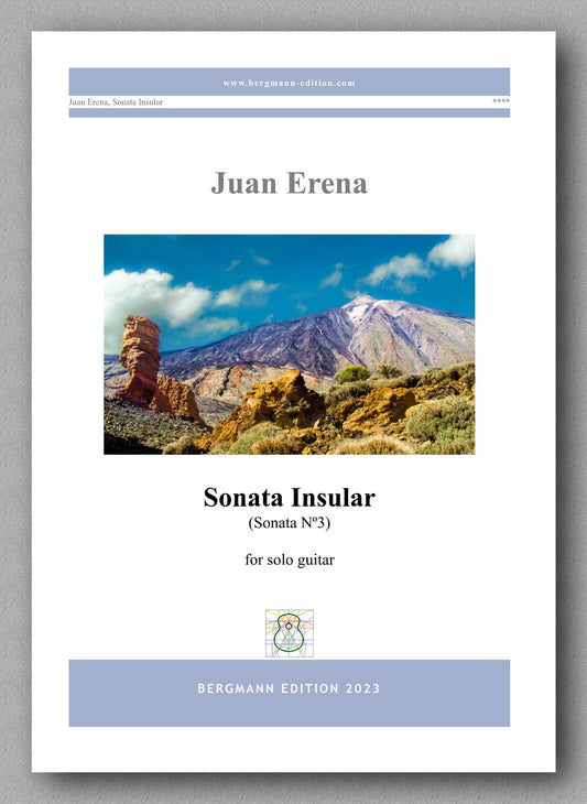 Juan Erena, Sonata III, “ Sonata Insular” - preview of the cover