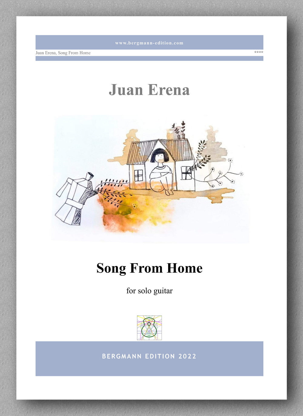 Juan Erena, Song From Home - preview of the cover