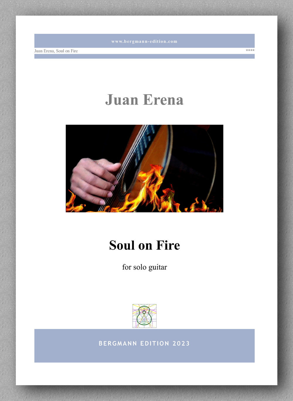 Juan Erena, Soul on Fire - preview of the cover
