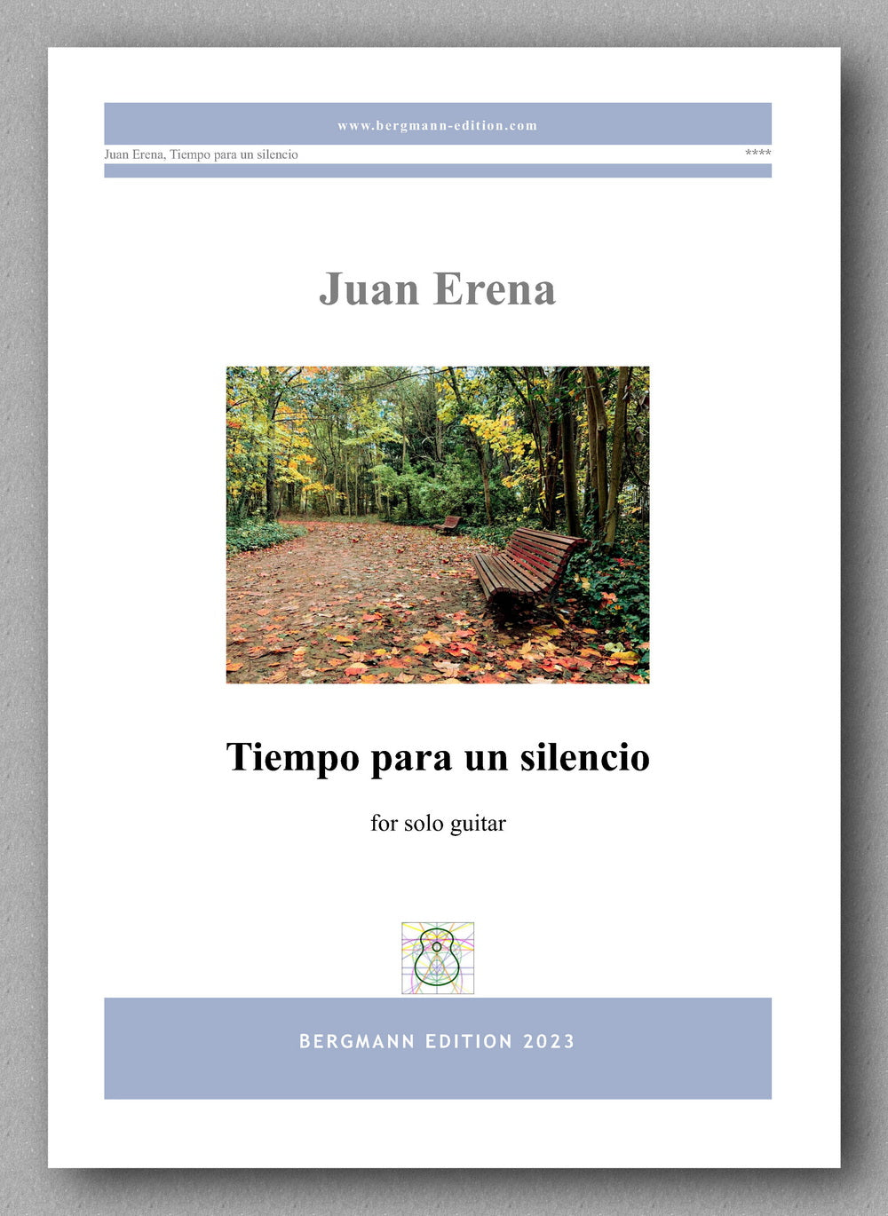 Juan Erena, Tiempo para un silencio - preview of the cover