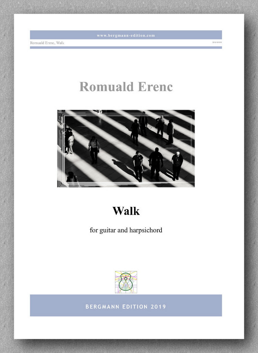 Romuald Erenc, Walk - preview of the cover