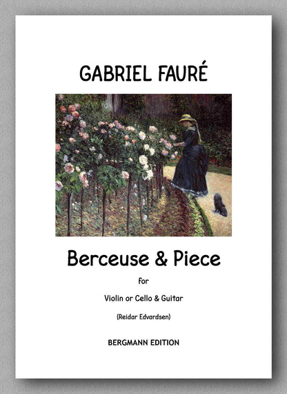 Fauré-Edvardsen, Berceuse & Piece - cover