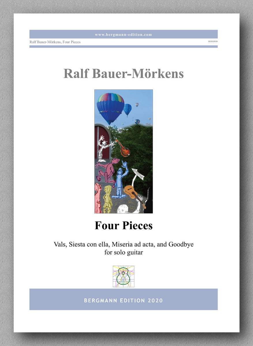 Four Pieces by Ralf Bauer-Mörkens - preview of the cover