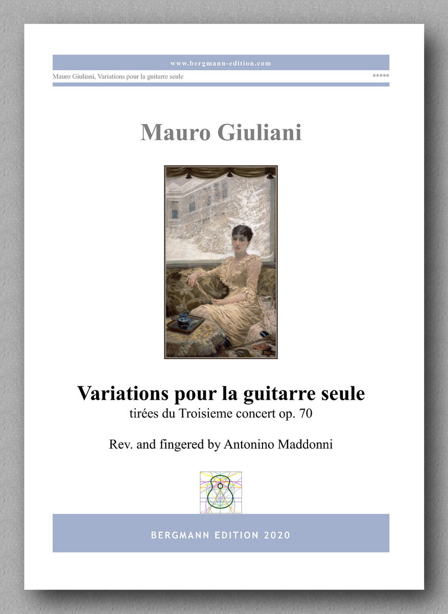 Mauro Giuliani  Variations pour la guitarre seule tirées du Troisieme concert op. 70 - cover