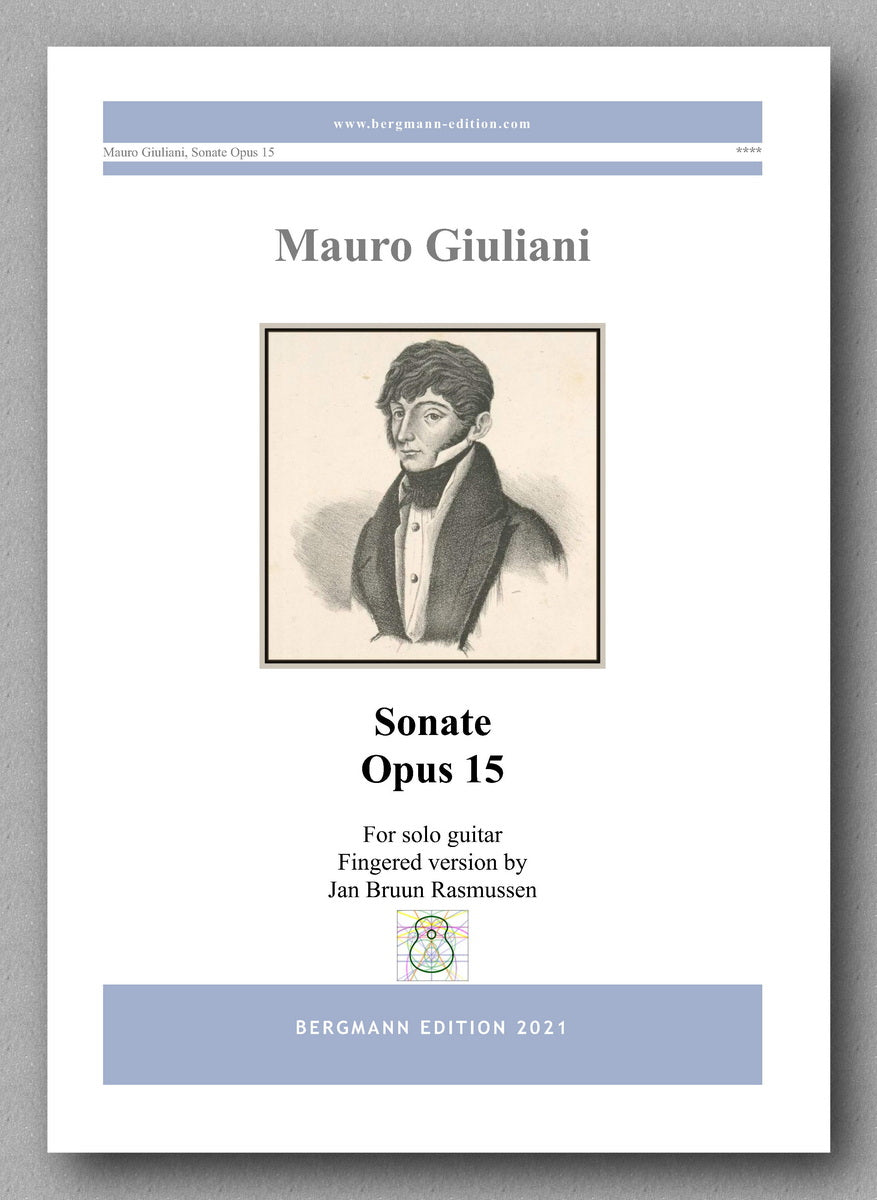 Giuliani-Rasmussen, Sonate op. 15 - cover