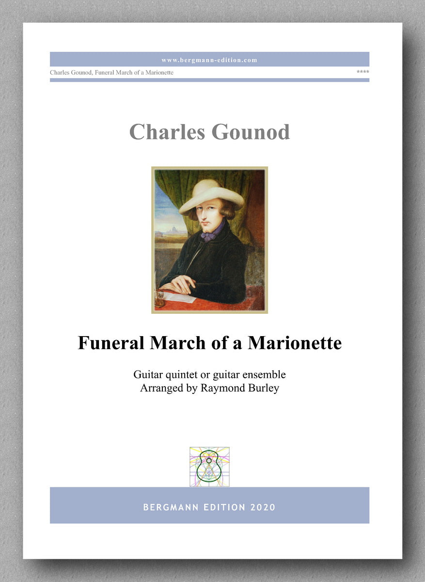 Charles Gounod,  Funeral March of a Marionette  - preview of the cover