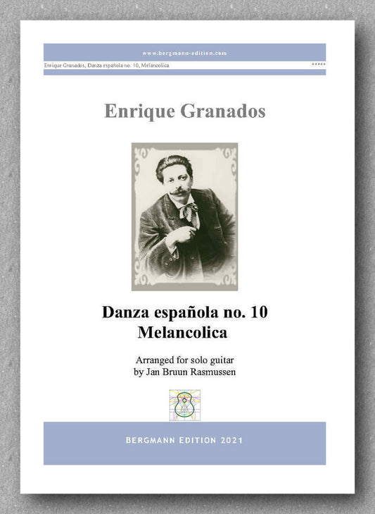 Danza española no. 10, Melancolica by Enrique Granados - cover