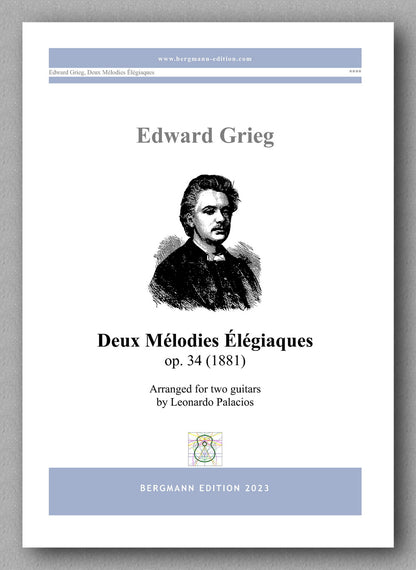 Edward Grieg, Deux Mélodies Élégiaques, op. 34 - preview of the cover