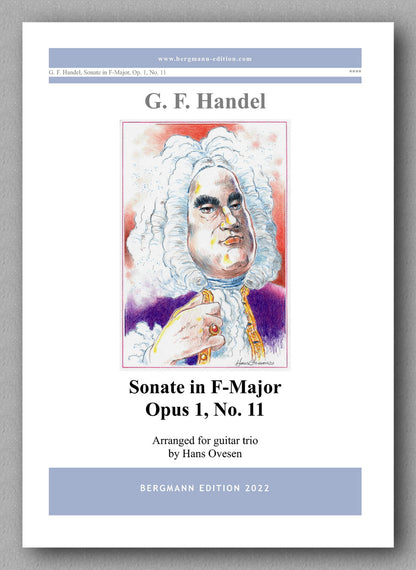 Handel-Ovesen, Sonate in F-Major Opus 1, No. 11 - cover