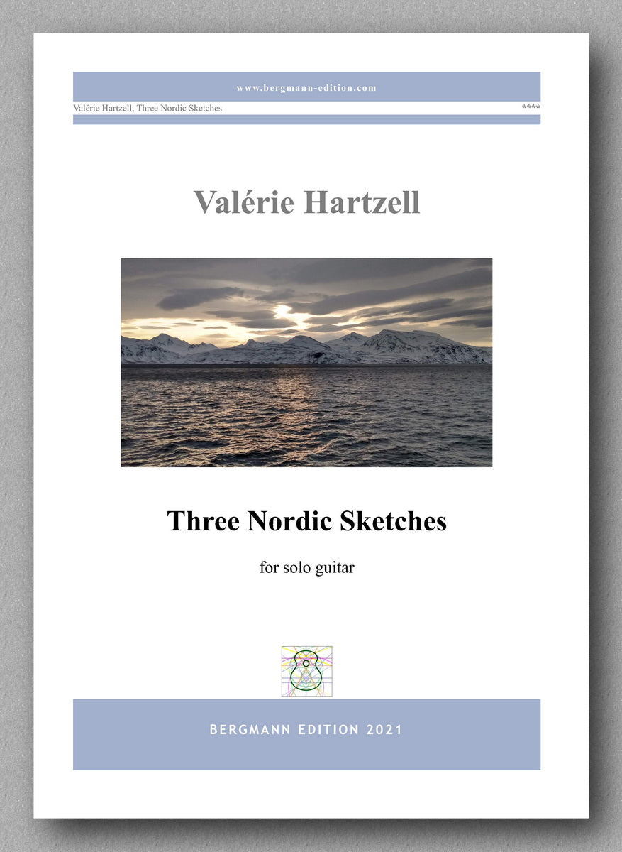 Valérie Hartzell, Three Nordic Sketches - cover