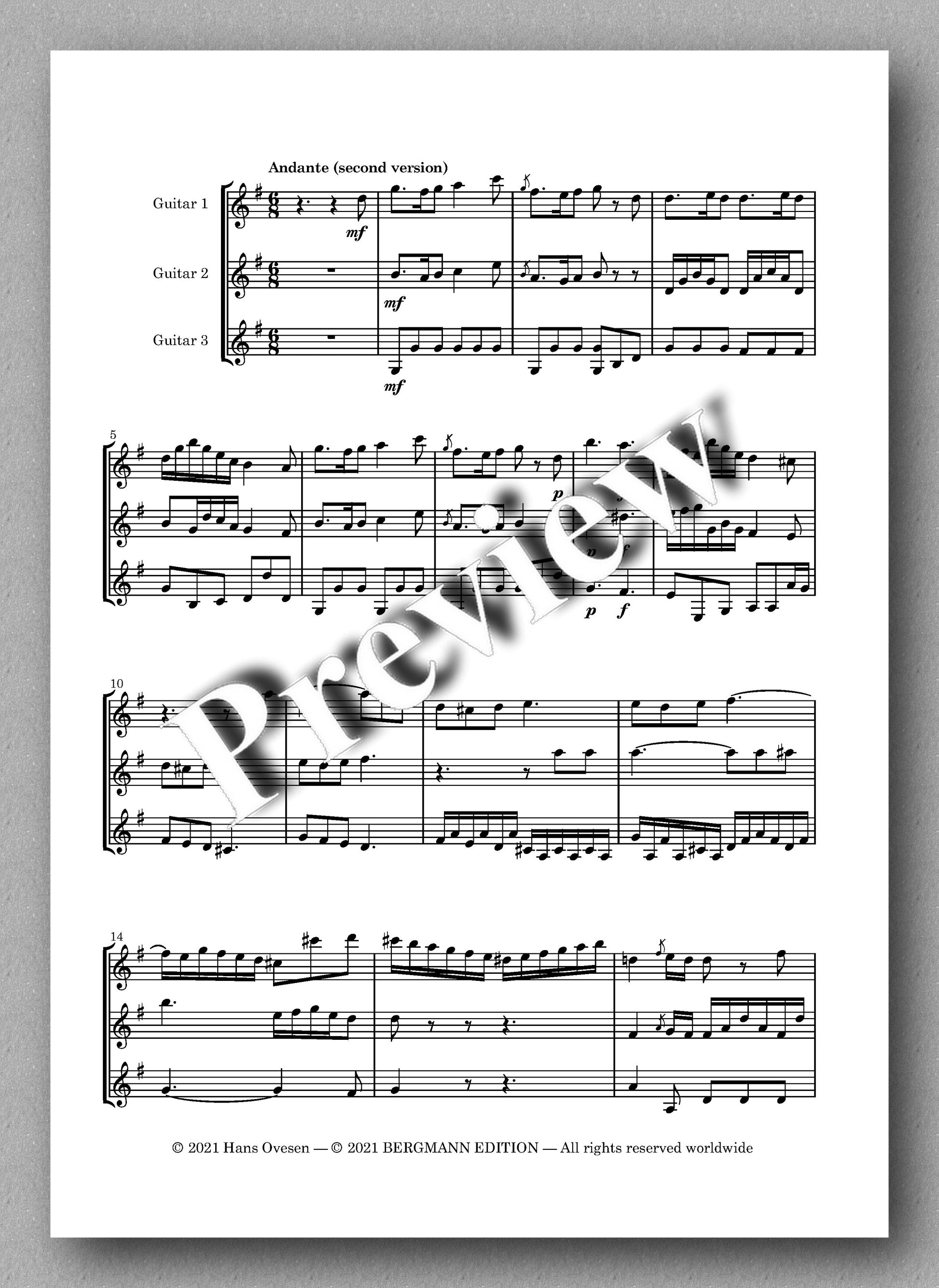 Haydn-Ovesen, London Trios No. 1-2 - music score 2