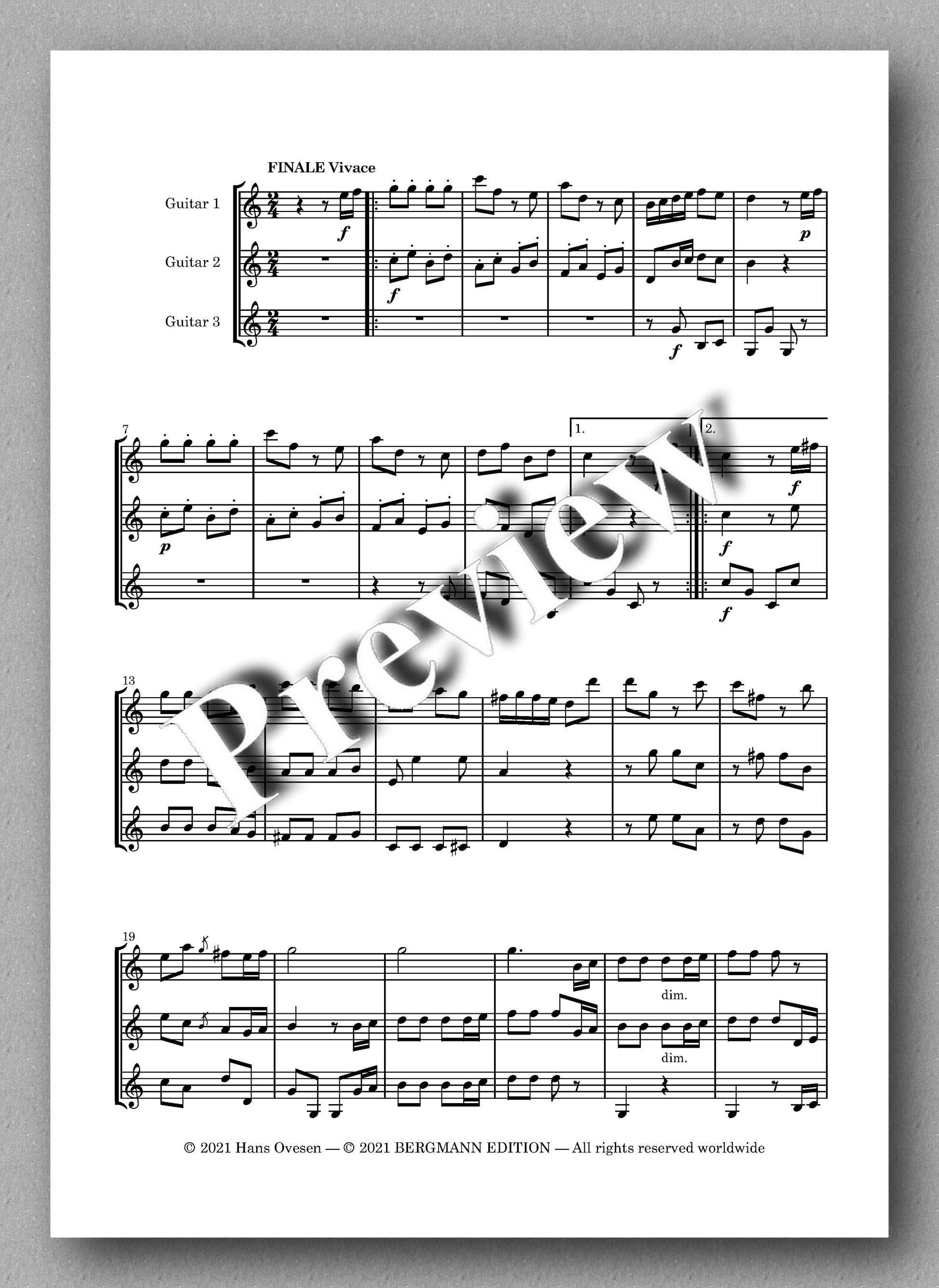 Haydn-Ovesen, London Trios No. 1-2 - music score 3