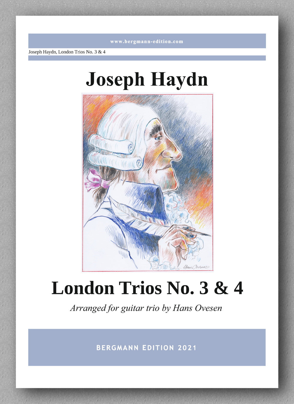 Haydn-Ovesen, London Trios No. 3-4 - cover