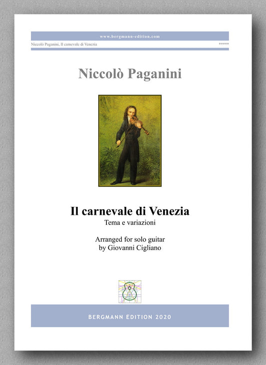 Niccolò Paganini, Il carnevale di Venezia-Tema e variazioni  - preview of the cover