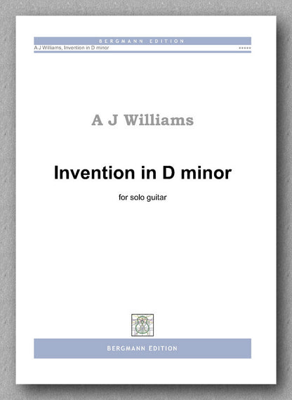 Williams, Invention in D minor - preview of the cover