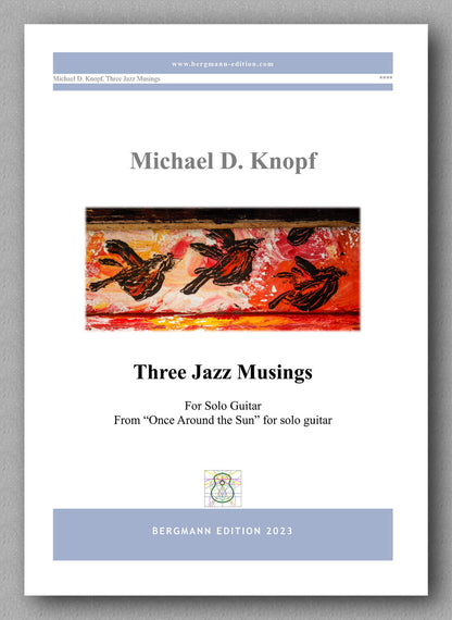 Three Jazz Musings by Dr. Michael Knopf - preview of the cover