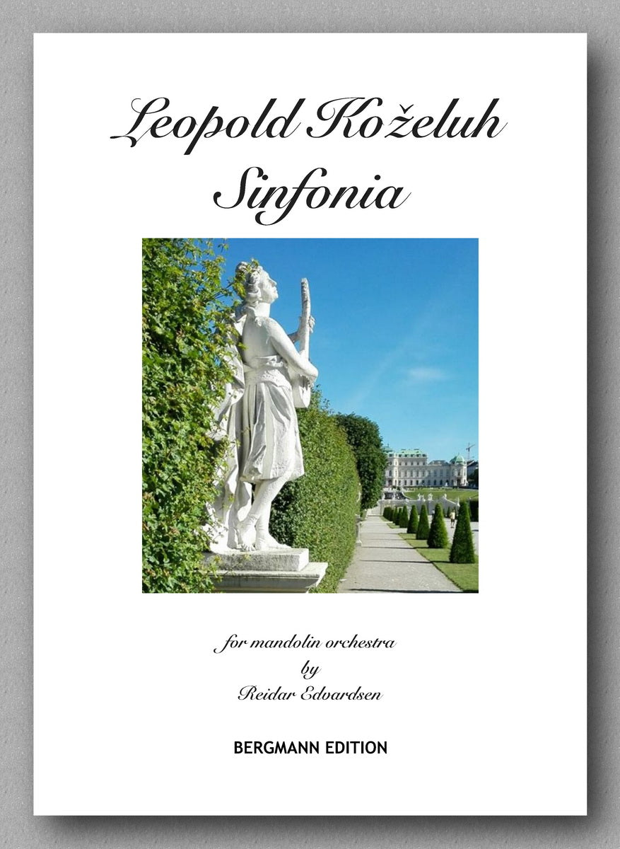 Leopold Antonín Koželuh (1747-1818), Sinfonia - preview of the cover