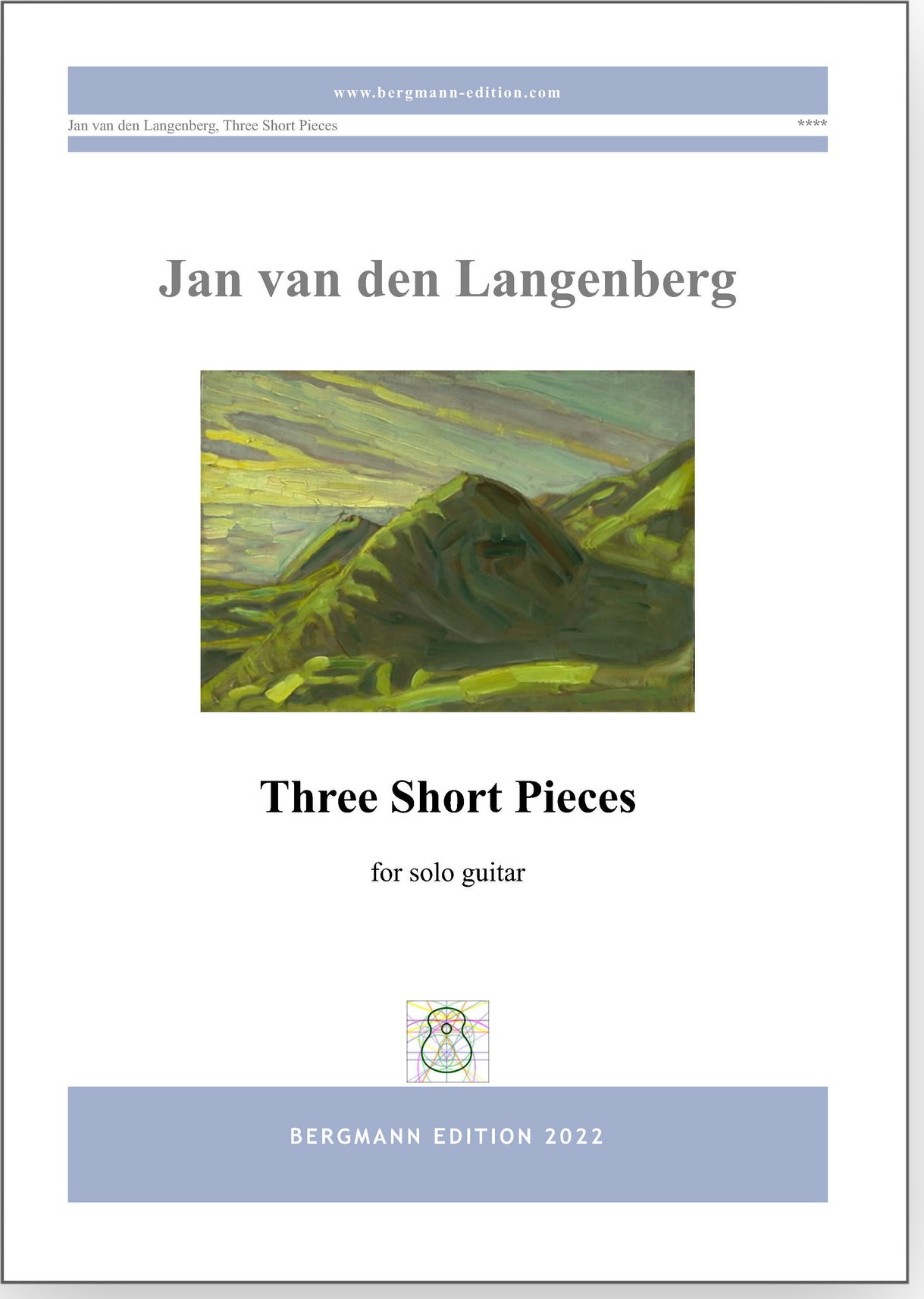 Langenberg, Three Short Pieces - cover