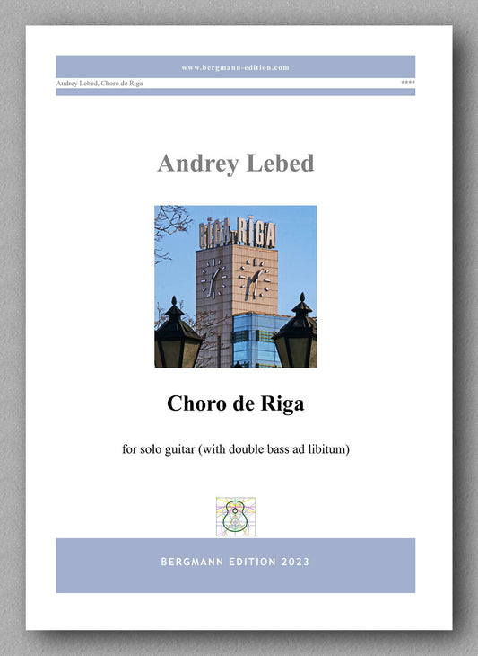 Andrey Lebed,  Choro de Riga - preview of the cover