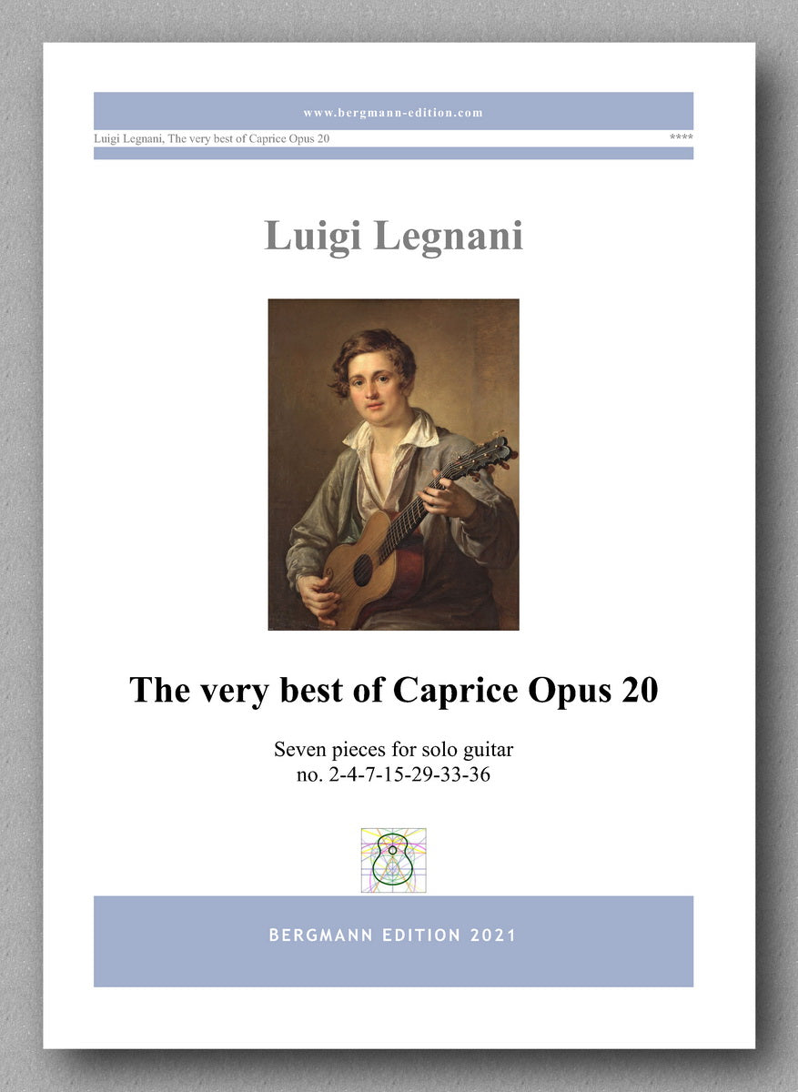 Luigi Legnani, The very best of Caprice Opus 20 - cover