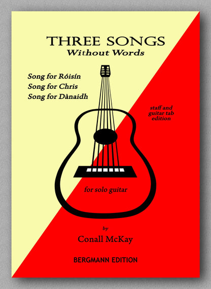 McKay, Three Songs Without Words - preview of the cover