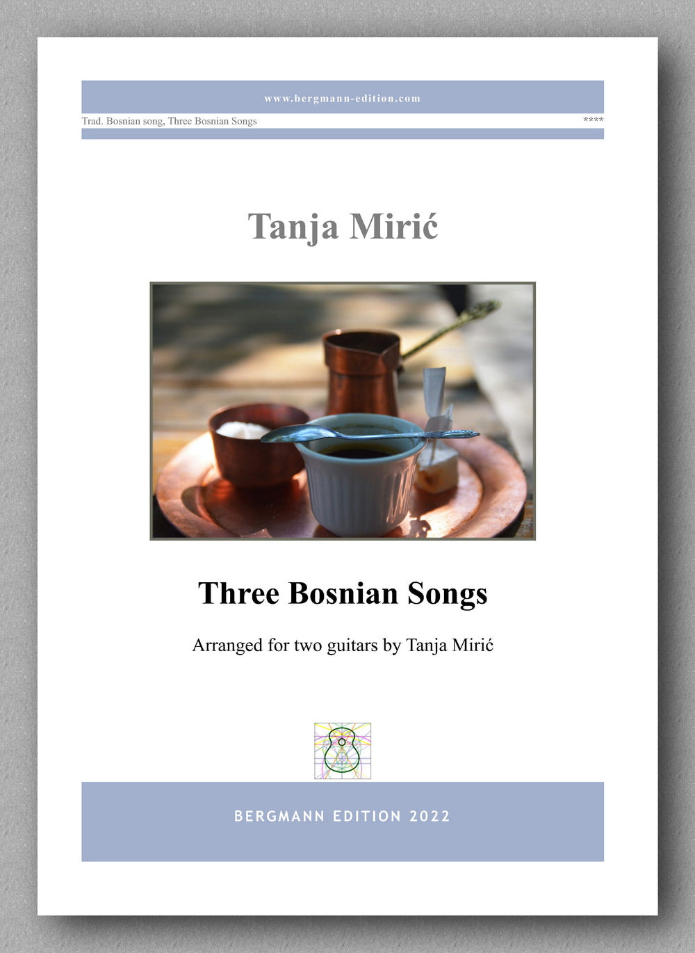 Tanja Mirić, Three Bosnian Songs - preview of the cover