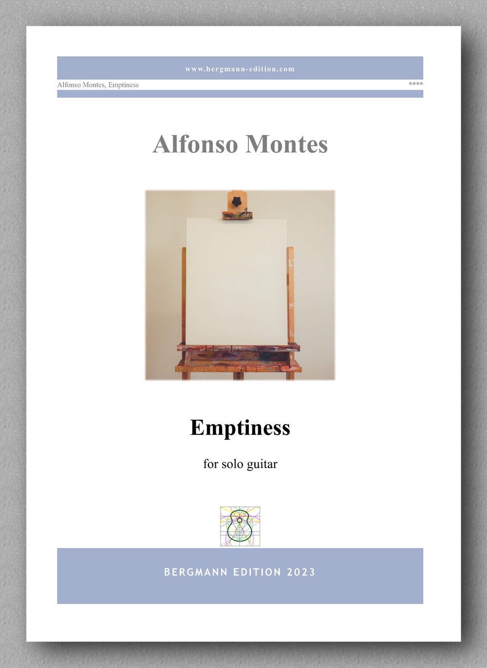 Alfonso Montes, Emptiness - preview of the score