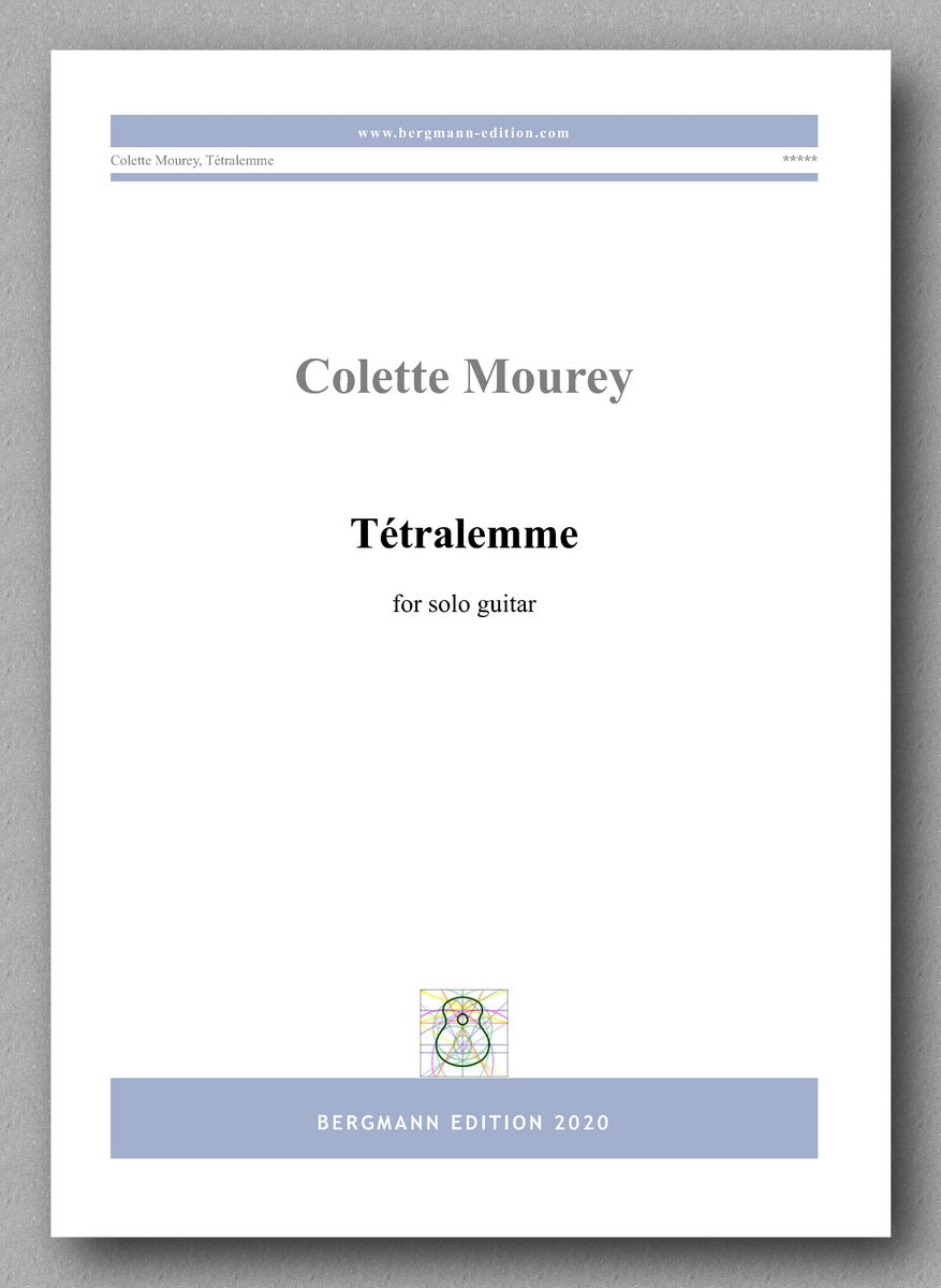 Colette Mourey, Tétralemme - preview of the cover
