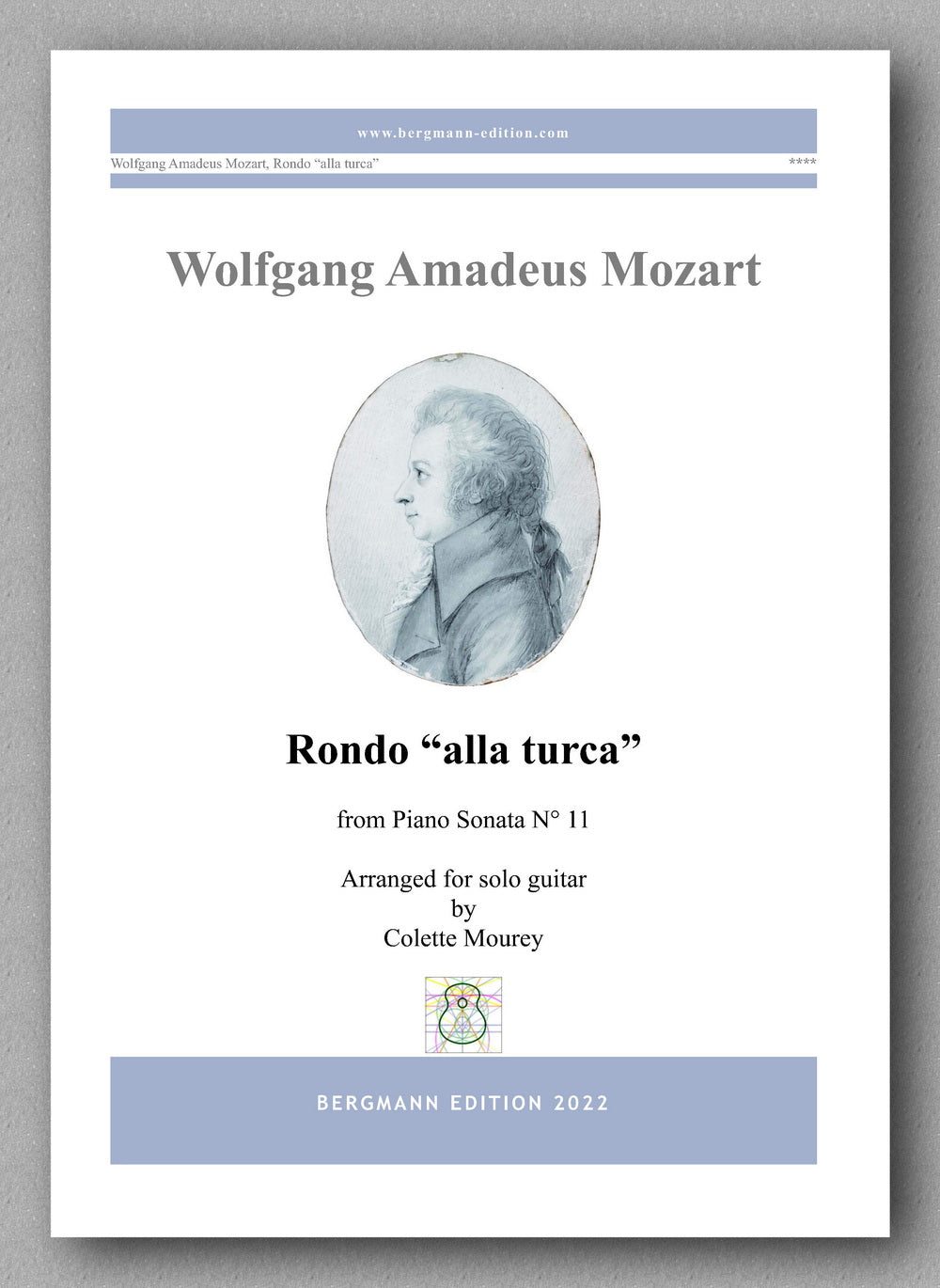 Wolfgang Amadeus Mozart,  Rondo “alla turca” - preview of the cover