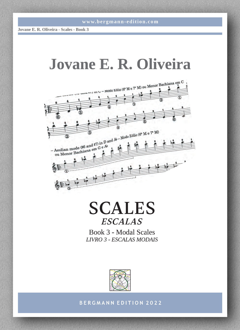 Scales, Book 3 - Modal Scales, by Jovane E.R. Oliveira - cover