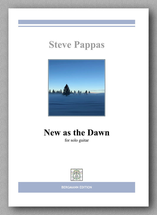 Pappas, New as the Dawn - preview of the cover