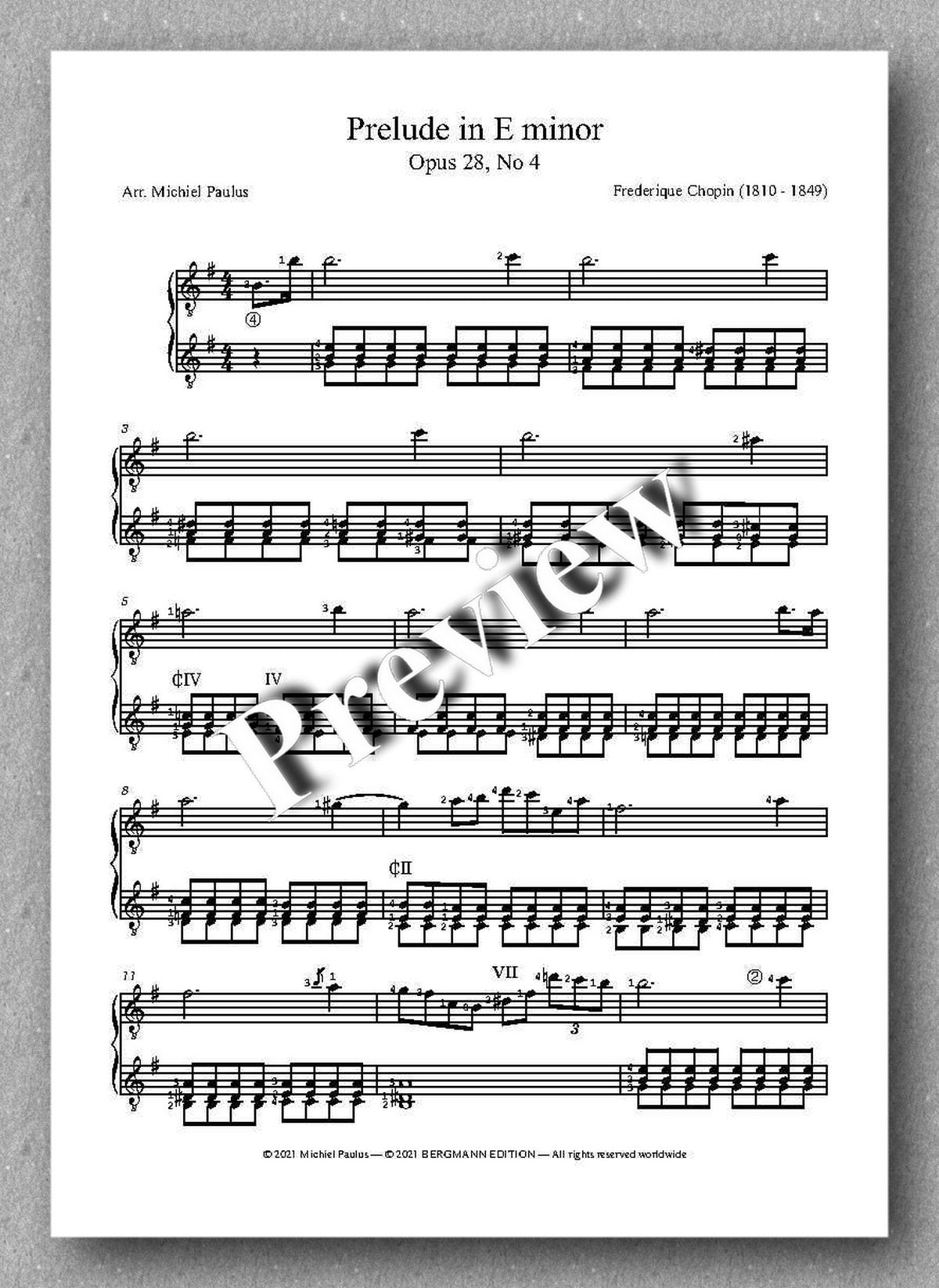 Two Duets for Guitar - music score 1