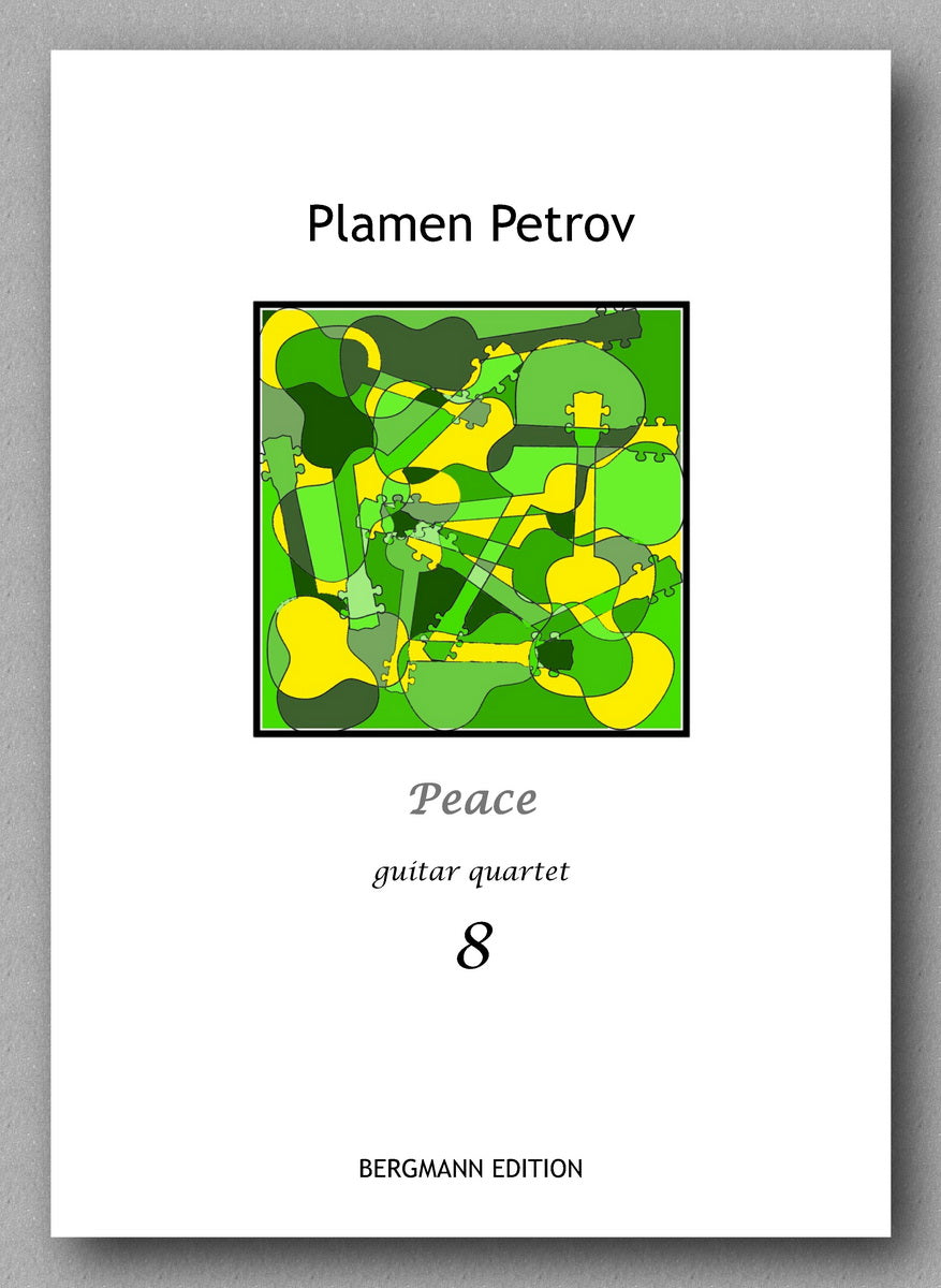Petrov, Peace, guitar quartet 8 - preview of the cover