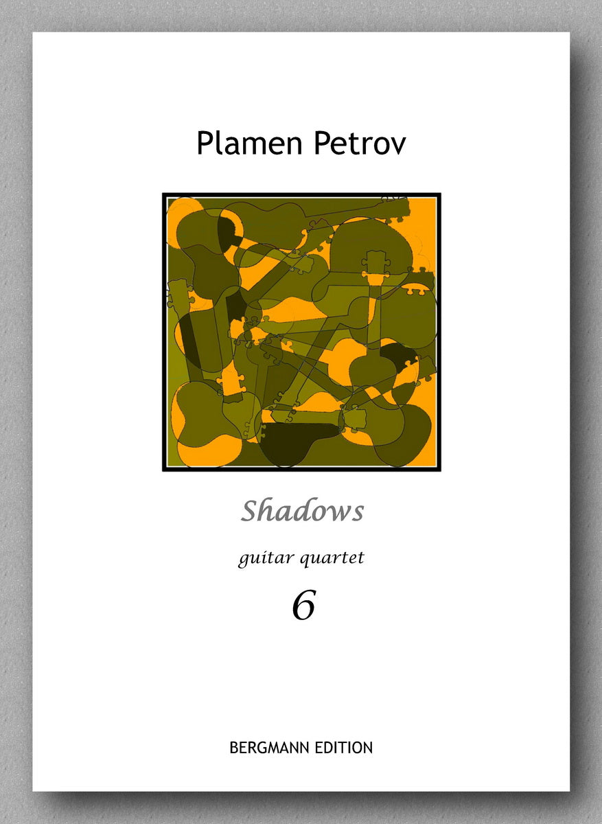 Petrov, Shadows, guitar quartet 6 - preview of the cover
