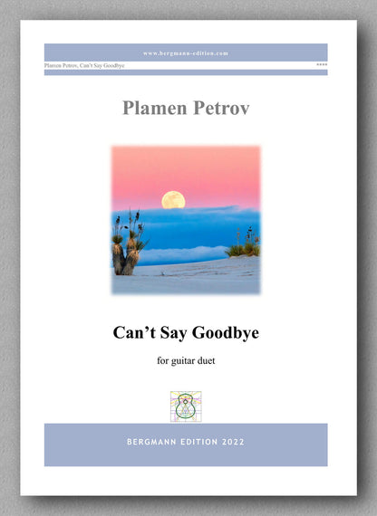 Petrov, Can't Say Goodbye - cover