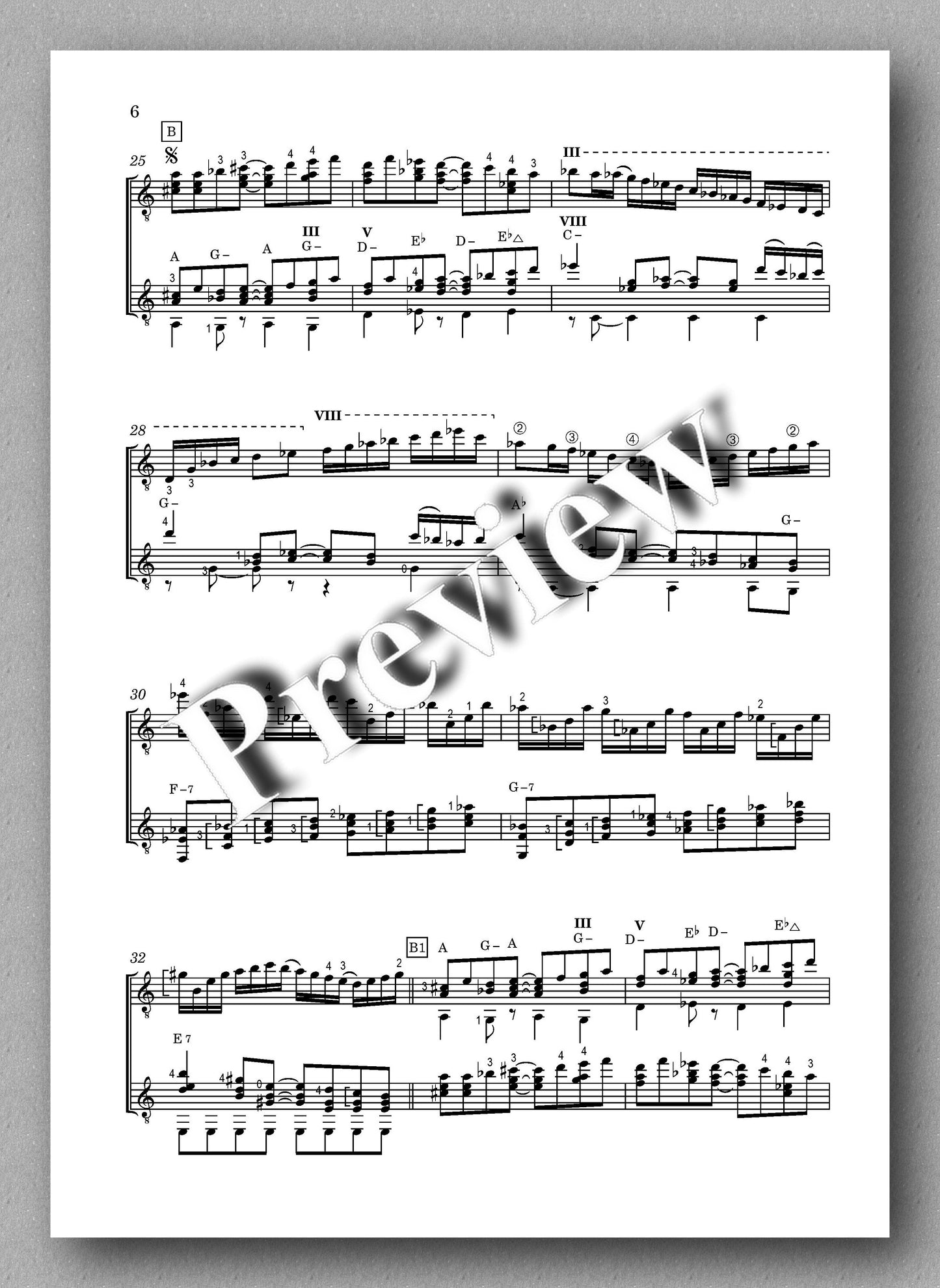 Petrov, Can't Say Goodbye - music score 3