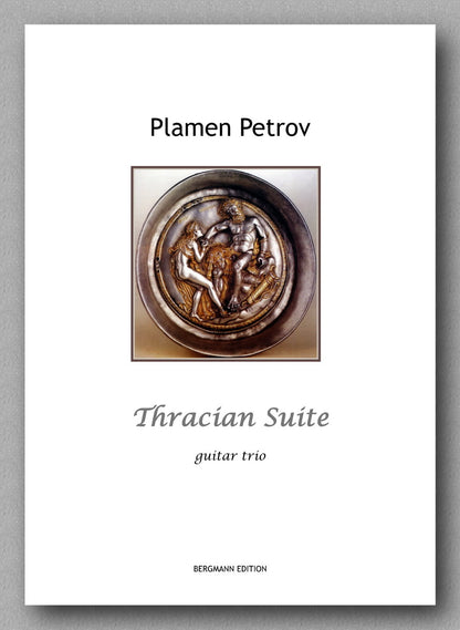 Thracian Suite, guitar trio by Plamen Petrov - preview of the cover