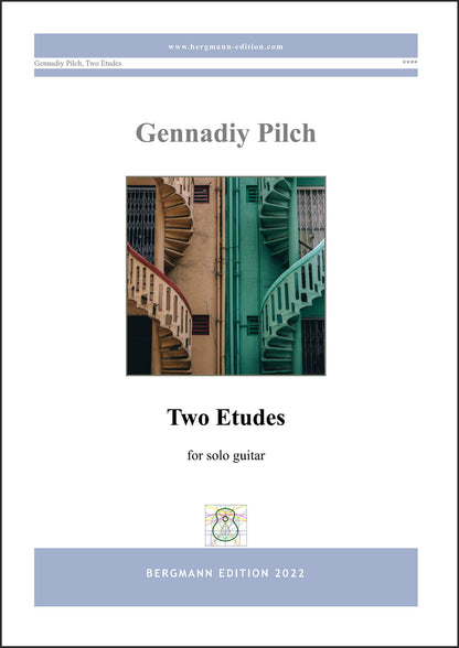 Gennadiy Pilch, Two Etudes - cover