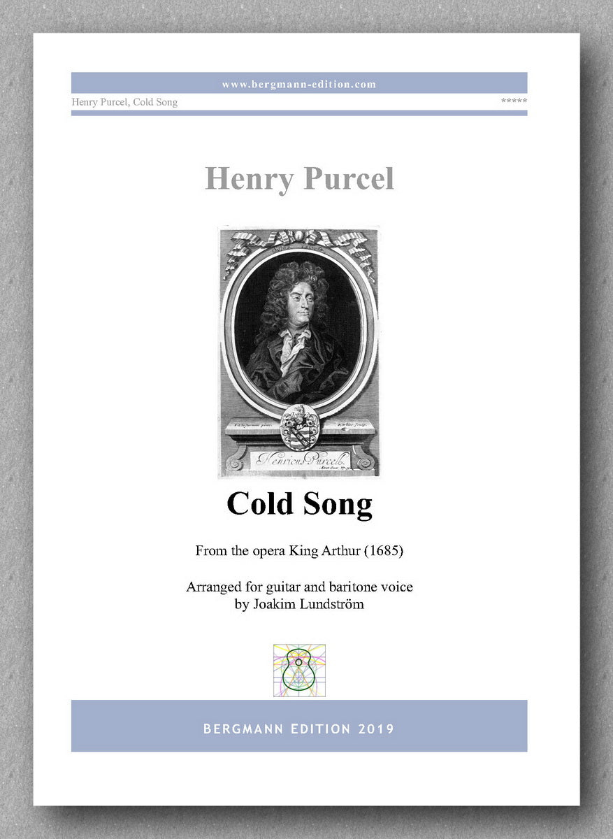 Henry Purcell, Cold Song - preview of the cover