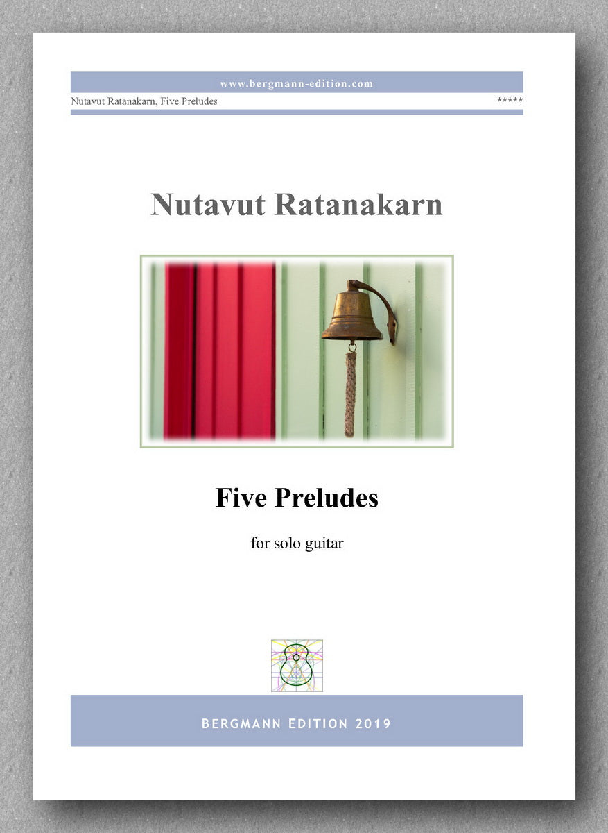Five Preludes by Nutavut Ratanakarn - preview of the cover