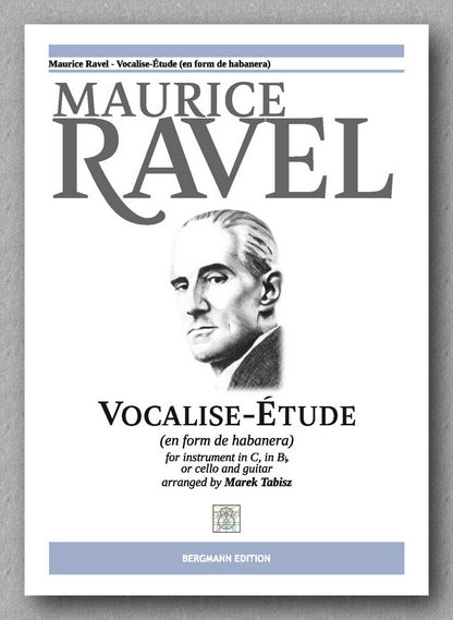 Maurice Ravel, Vocalise-Étude in form de Habanera - preview of the cover